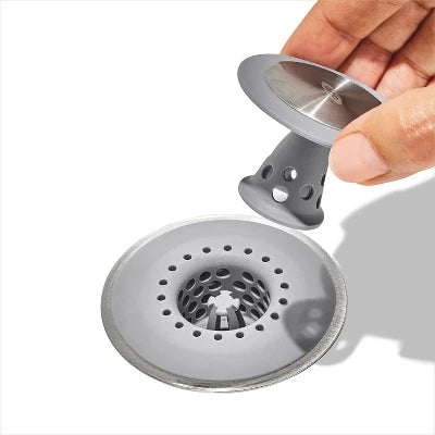 Hair Catch Drain Protector Gray – OXO - Image 4
