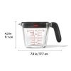 OXO 2c Glass Measuring Cup With Lid
