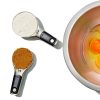 OXO 4pc Stainless Steel Magnetic Measuring Cups Set Black: Nesting Design, Dishwasher-Safe, Includes 1 Cup To 1/4 Cup - Image 3