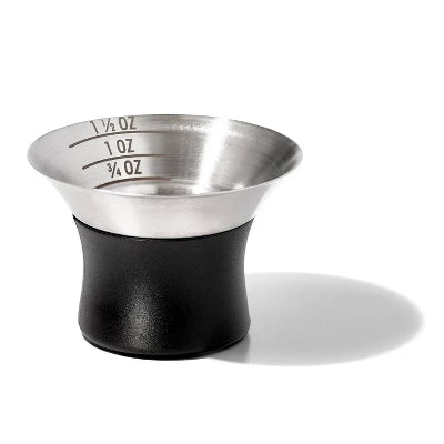 Alternative view of OXO Steel Single Wall Cocktail Shaker: 18oz Stainless Steel, Dishwasher-Safe, Light Silver