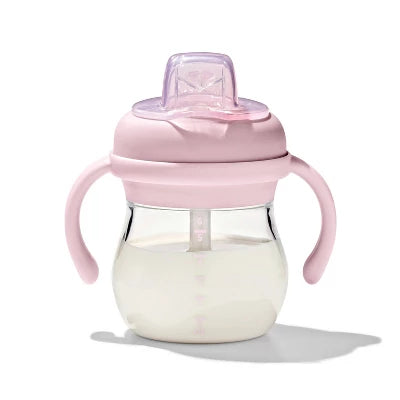 Alternative view of OXO 6oz Tot Transitions Soft Spout Sippy Cup With Removable Handles – Blossom