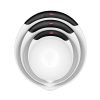OXO 3pc Plastic Mixing Bowl Set With Black Handles: Dishwasher-Safe, 1.5, 3, 5 Qt. Bowls, Polypropylene, Black - Image 2