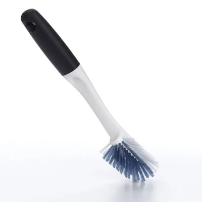 Alternative view of OXO Dish Brush: Nylon Kitchen Scrubber, Reusable Cleaning Tool, White, 11″ Height