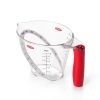 OXO 2 Cup Angled Measuring Cup: Clear Plastic, Dishwasher-Safe, Lifetime Warranty, 7″ Width, 4.1″ Height - Image 7