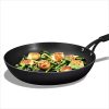 OXO 12″ Steel Open Frypan With Silicone Sleeve Black - Image 4