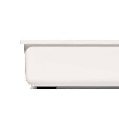 Alternative view of OXO In Drawer Knife Organizer: Utensil Storage, Knife Holder, Drawer Insert, Kitchen Organizer, Gray/White, Hand Wash