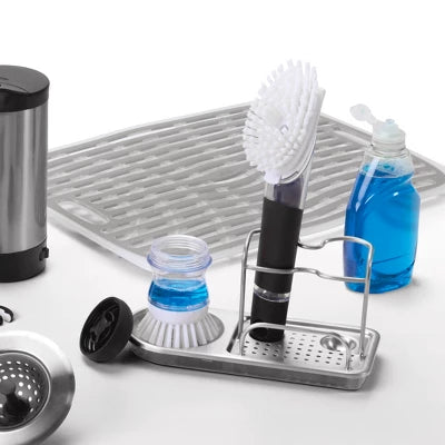 Alternative view of OXO Softworks Stainless Steel Sink Organizer