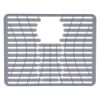 OXO 16.3″ X 12.8″ Silicone Sink Mat Gray: Kitchen Sink Protector & Dish Drying Rack - Image 2