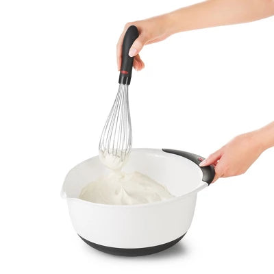 Alternative view of OXO 11″ Balloon Whisk: Stainless Steel Wire Whisk With Grip Handle, Dishwasher-Safe, Multicolor, Ideal For Baking