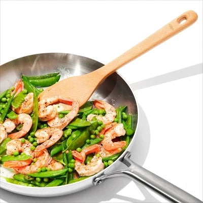 OXO 12″ Mira Tri-Ply Stainless Steel Open Frypan Silver - Image 3