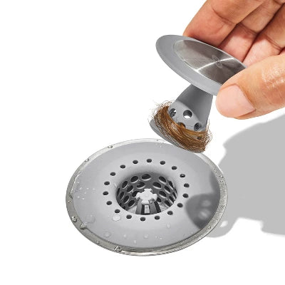 Hair Catch Drain Protector Gray – OXO - Image 3