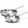 OXO 2pc Mira Tri-Ply Stainless Steel Frypan Set Silver: Cookware Set, Kitchen, Dishwasher-Safe, Gas & Induction Compatible - Image 4