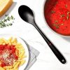 OXO 3pc Nylon Utensil Set Black: Kitchen Utensils With Soft-Grip Handle, Includes Pasta Spoon & Slotted Turner - Image 2