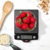 OXO 5Lb Food Scale With Pull Out Display: Kitchen Scale, Backlit Electronic Display, Black, Battery Powered - Image 4