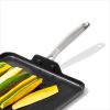 OXO 11″ Non-Stick Pro Square Grill Pan Black - Image 3