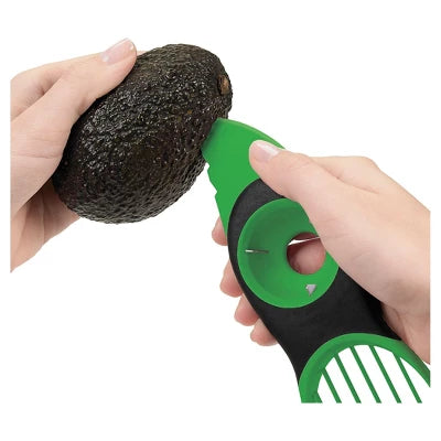 Alternative view of OXO 3In1 Avocado Slicer Green