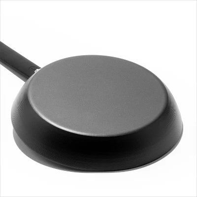 Alternative view of OXO 12″ Steel Open Frypan With Silicone Sleeve Black