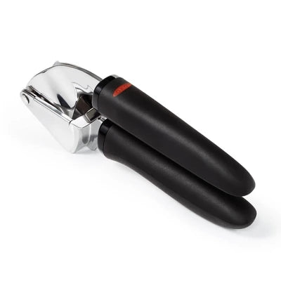 OXO Softworks Garlic Press: Chromed Steel & Plastic, Dishwasher-Safe, Garlic Mincer & Crusher, Black - Image 7