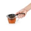 OXO 3″ Mini Strainer: Stainless Steel Mesh, Dishwasher-Safe, Black Handle, Tea & Matcha Sifter, 2.5 Volume Capacity - Image 2
