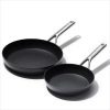 OXO 2pc Ceramic Pro Non-Stick Frypan Set Gray: Aluminum Cookware, Dishwasher-Safe, Induction & Gas Compatible - Image 5