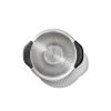 OXO 3Qt Stainless Steel Colander: Dishwasher-Safe Pasta Strainer, Light Silver, 9.6″ Width, 3Qt Capacity - Image 2