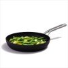 OXO 10″ Ceramic Pro Non-Stick Open Frypan Gray - Image 4