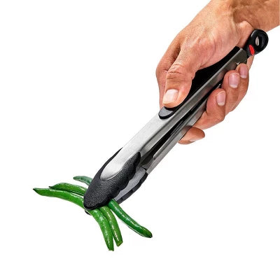Alternative view of OXO 9″ Tongs With Nylon Head