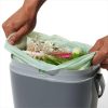 OXO 1.75g Plastic Easy Clean Compost Bin Gray: Indoor Kitchen Countertop Trash Can, 1.75 Gallon Capacity - Image 5