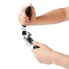 OXO Softworks Garlic Press: Chromed Steel & Plastic, Dishwasher-Safe, Garlic Mincer & Crusher, Black - Image 5