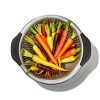 OXO 5 Qt Stainless Steel Colander: Dishwasher-Safe Strainer For Pasta & More, Clear, 11.7″ Width - Image 3