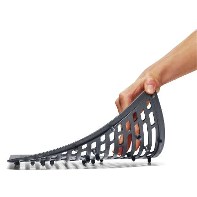 Alternative view of OXO Small Sink Mat: Gray Polypropylene Kitchen Sink Protector & Dish Drying Rack, Freestanding, Hand Wash, 12.25″ X 11.5″
