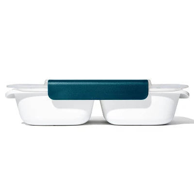 Alternative view of OXO Prep And Go 4.1c Divided Food Storage Container: Leakproof, Dishwasher & Microwave-Safe, Lunch Prep