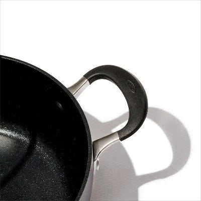 OXO 3qt Non-Stick Chef's Pan With Lid And Helper Handle Black - Image 4