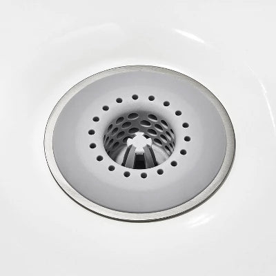 Alternative view of Hair Catch Drain Protector Gray – OXO