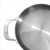 OXO 5qt Mira Tri-Ply Stainless Steel Casserole With Lid Silver - Image 3