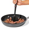 OXO Nylon Ground Meat Chopper: Ergonomic Kitchen Tool, Dishwasher-Safe Cooking Utensil, Black - Image 3