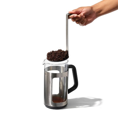 OXO 8 Cup French Press Coffee Maker – Black – 11294500: Stainless Steel & Glass, Nonslip Base, Manual, Hand Wash - Image 6