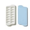 OXO 2pk Ice Cube Tray Light Blue: Plastic, 14 Cavities, Dishwasher-Safe, Ice Tray With Lid