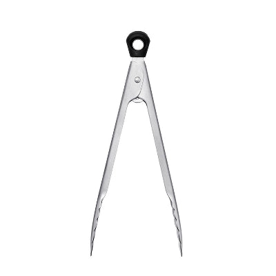 Alternative view of OXO Mini Tongs: Stainless Steel Kitchen Tongs For Cooking & Serving, Small Metal Tongs, Dishwasher-Safe, 8.25″ Length