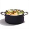 OXO 9.5″ Ceramic Pro Non-Stick Casserole With Lid Gray - Image 3