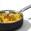 OXO 10pc Ceramic Pro Non-Stick Cookware Set Gray: Aluminum, Dishwasher-Safe, Induction & Gas Compatible, Lifetime Warranty - Image 3