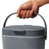 OXO 1.75g Plastic Easy Clean Compost Bin Gray: Indoor Kitchen Countertop Trash Can, 1.75 Gallon Capacity - Image 4