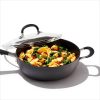 OXO 3qt Non-Stick Chef's Pan With Lid And Helper Handle Black