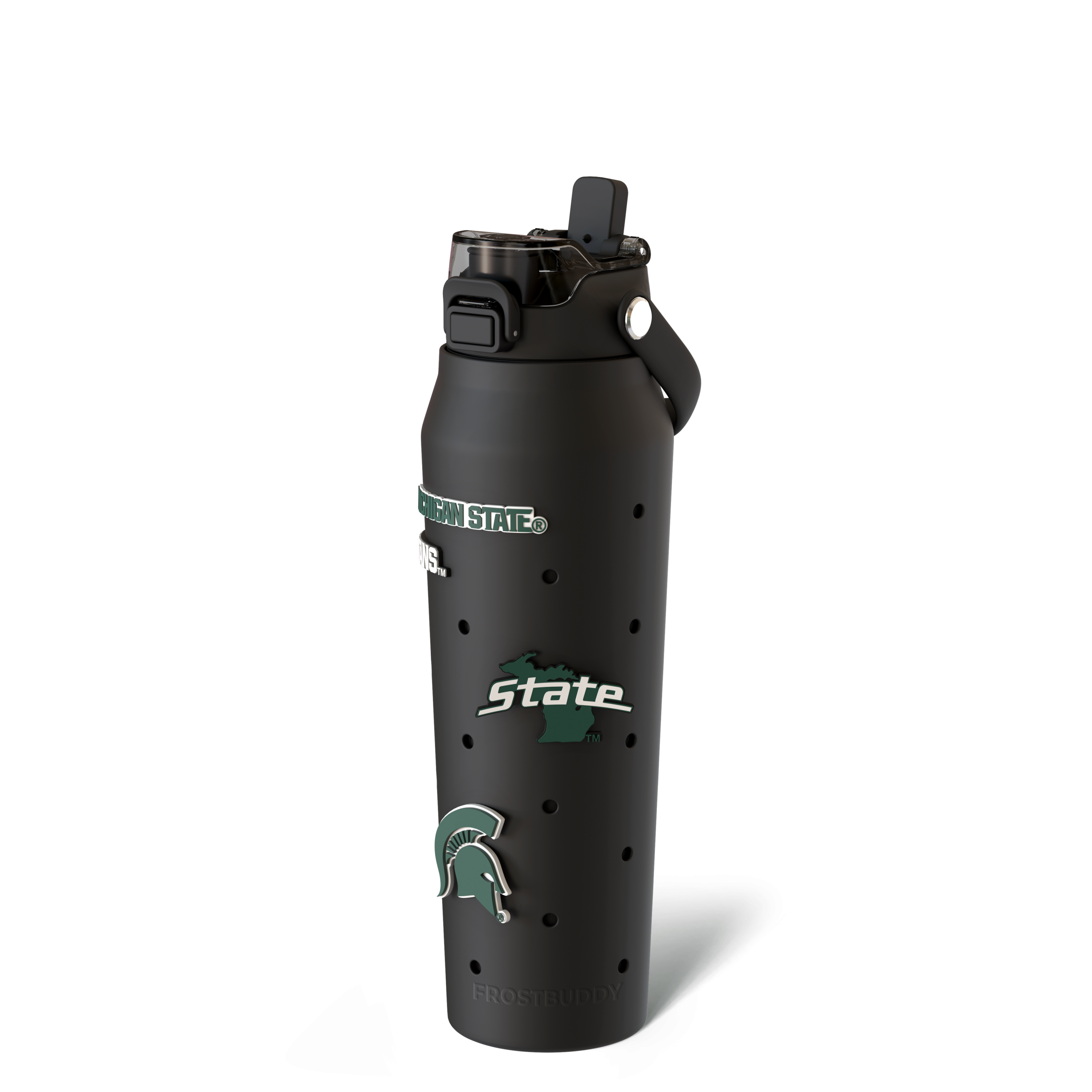 Bottle Buddy 32oz | Michigan State Spartans | Skin + Budz Bundle