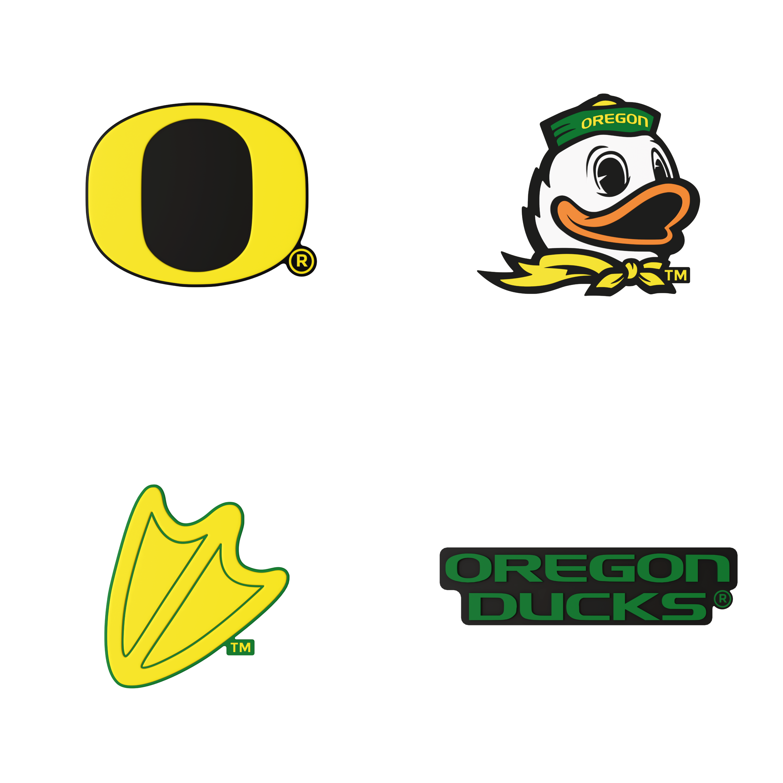 Budz | Oregon Ducks | 4-Pack Bundle