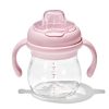 OXO 6oz Tot Transitions Soft Spout Sippy Cup With Removable Handles – Blossom - Image 7