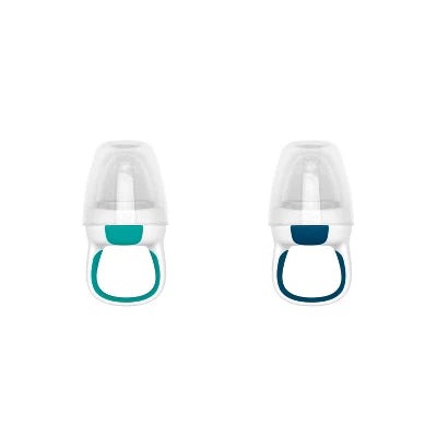 OXO Tot Silicone Self Feeder – 2pk – Navy/Teal