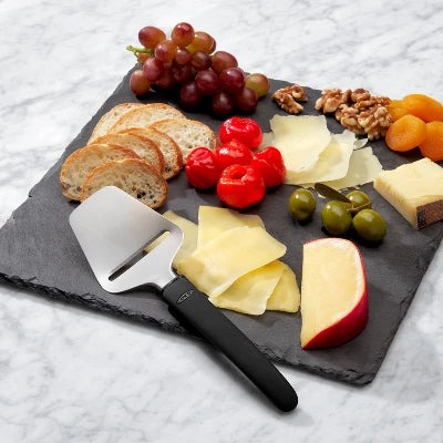 Alternative view of OXO Stainless Steel Plane Slicer: Cheese Slicer, Dishwasher-Safe, Black, Kitchen Tool, 8.5″ Height, 2.6″ Width