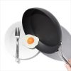 OXO 2pc Ceramic Pro Non-Stick Frypan Set Gray: Aluminum Cookware, Dishwasher-Safe, Induction & Gas Compatible - Image 3