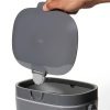 OXO 1.75g Plastic Easy Clean Compost Bin Gray: Indoor Kitchen Countertop Trash Can, 1.75 Gallon Capacity - Image 2